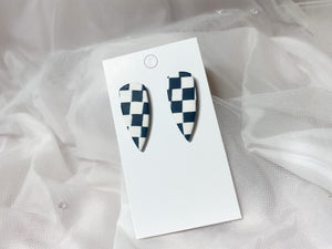 Mini Checkered Studs