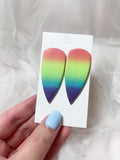 Oversized Rainbow Daggers